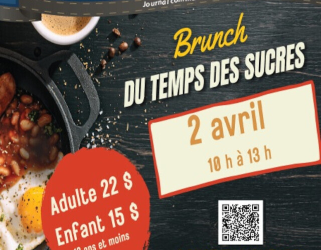 Billets pour le brunch du temps des sucres