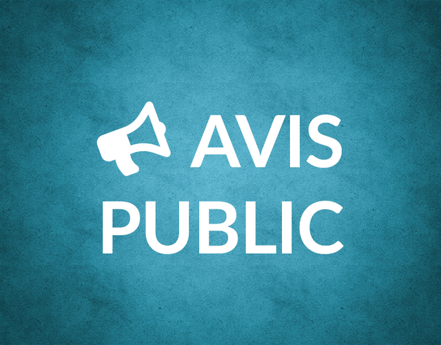 Avis public