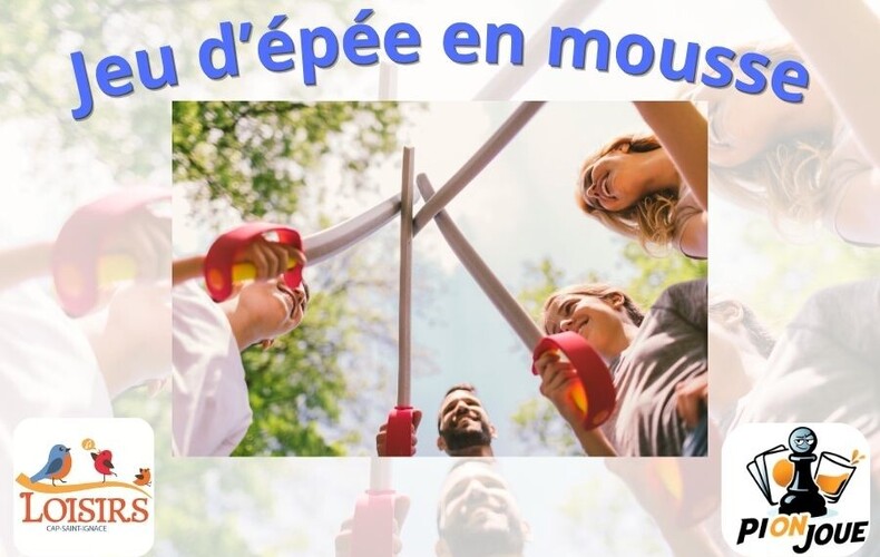 Jeu d'épée en mousse
