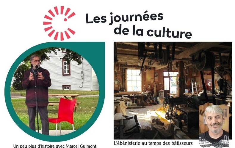 PLONGEZ DANS L'HISTOIRE À CAP-SAINT-IGNACE : CAUSERIE CAPTIVANTE, VISITE D'UNE ÉBÉNISTERIE ANCESTRALE ET EXPOSITION À LA BIBLIOTHÈQUE LÉO-POL-MORIN LORS DES JOURNÉES DE LA CUTLURE 2026