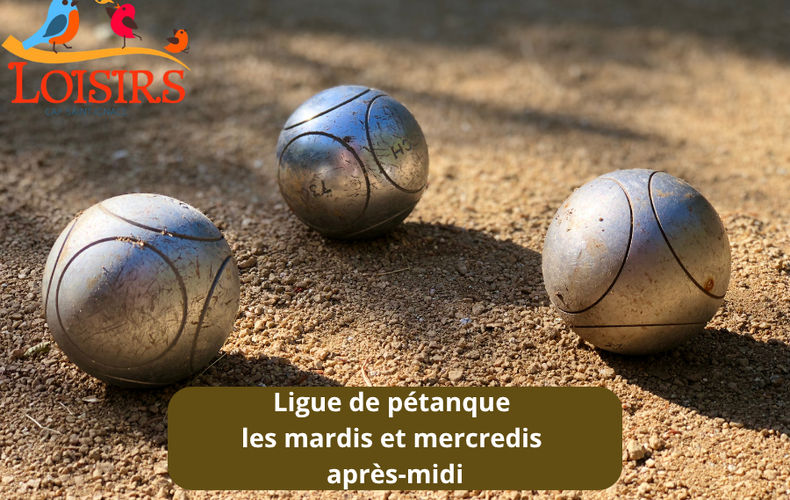 Ligue de pétanque en après-midi