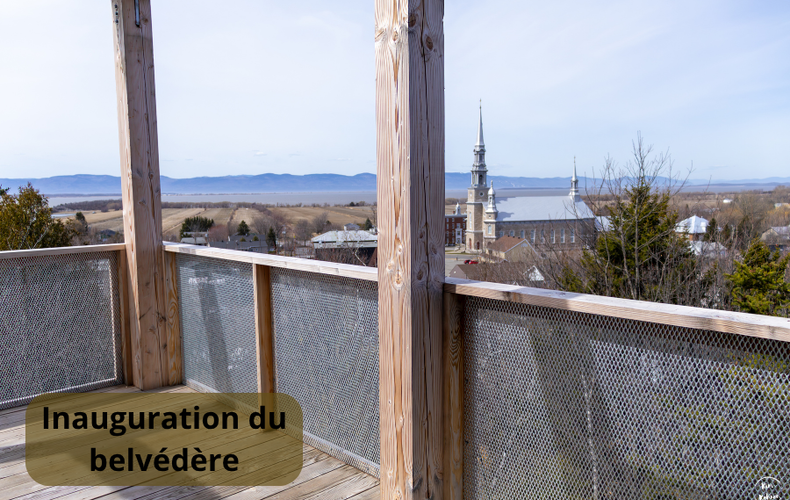 Inauguration du belvédère