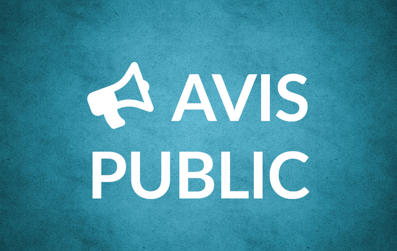Avis public